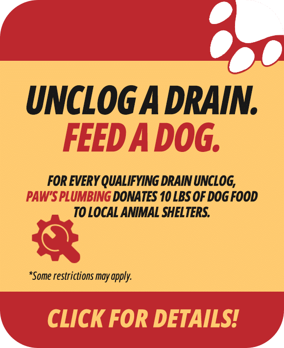 Paws Plumbing Feed a Dog Coupon