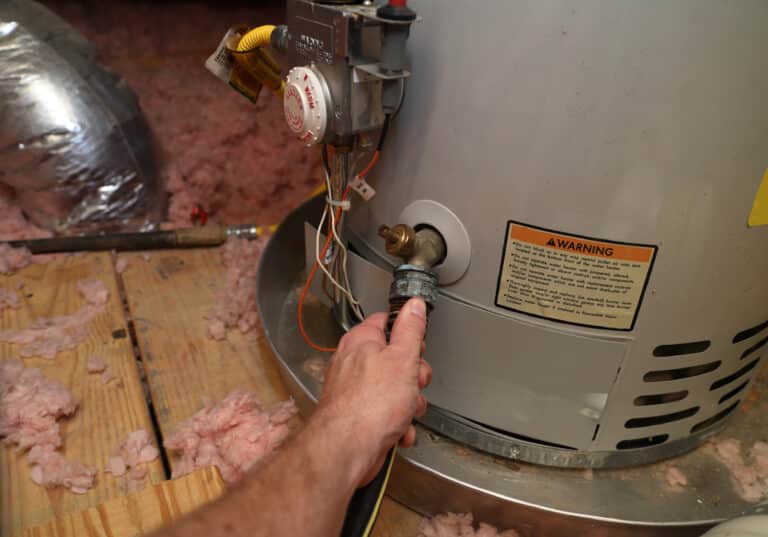 Water heater flushing, Water Heater Stops Working.