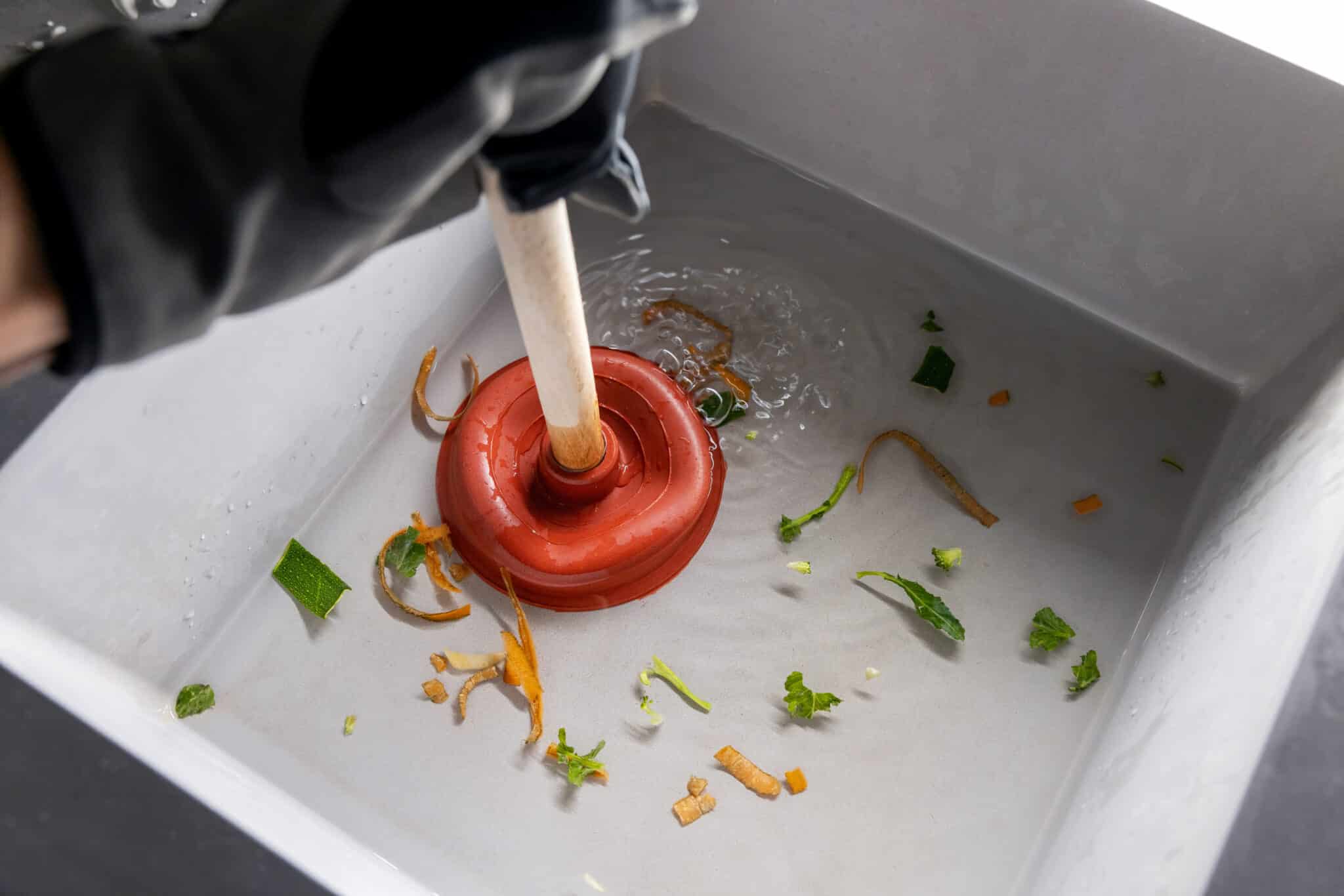Clogged Kitchen Sinks.