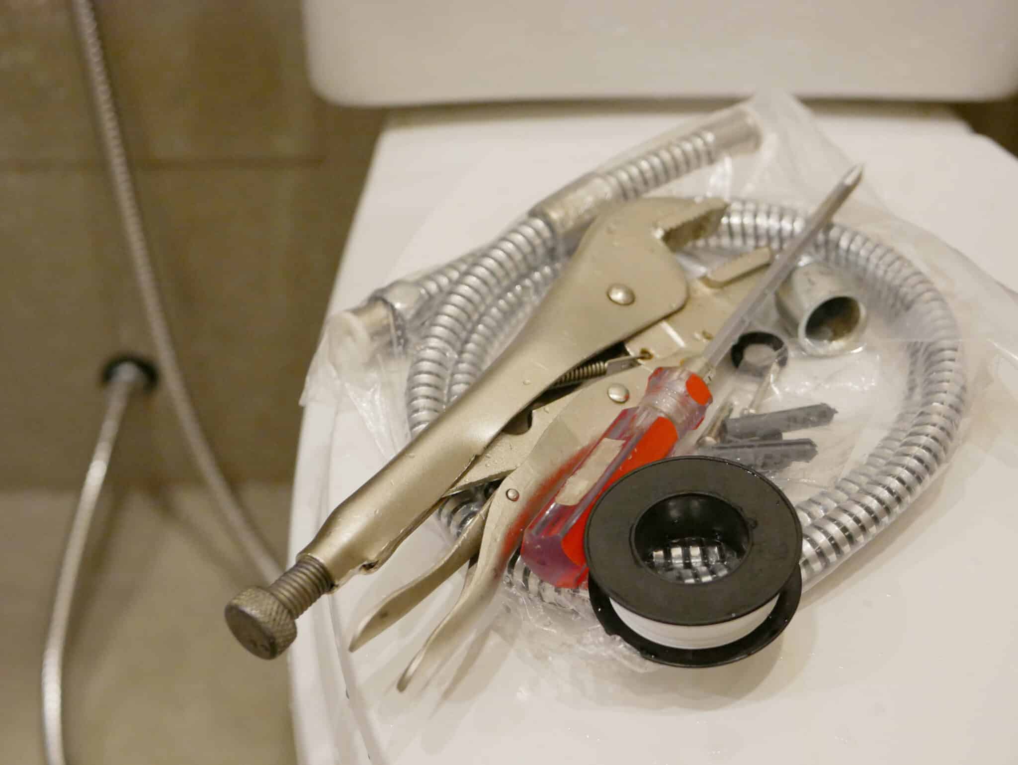 Tools and Materials, Bidet Sprayer Install.