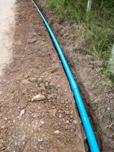 Water Line Replacement.