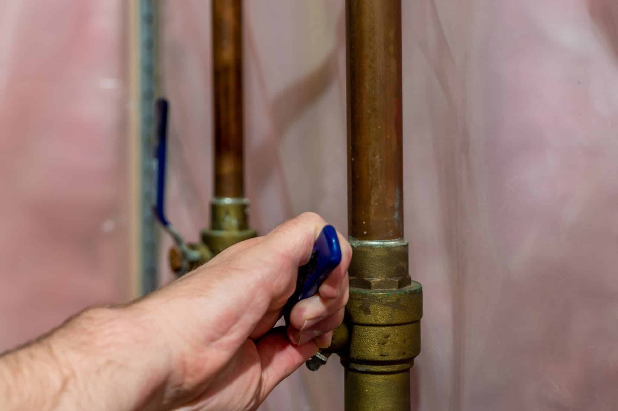 Water Shutoff Valve Location.