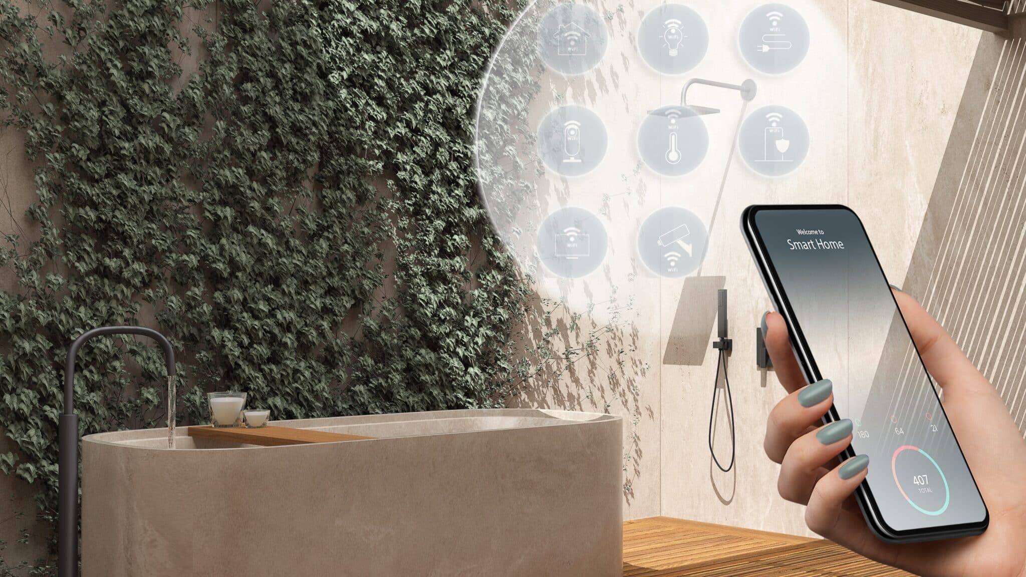 Remote control device, Smart Water Management Technology.