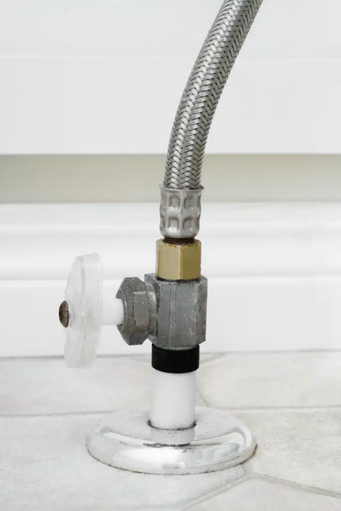Toilet supply line leak prevention and quick fix options.