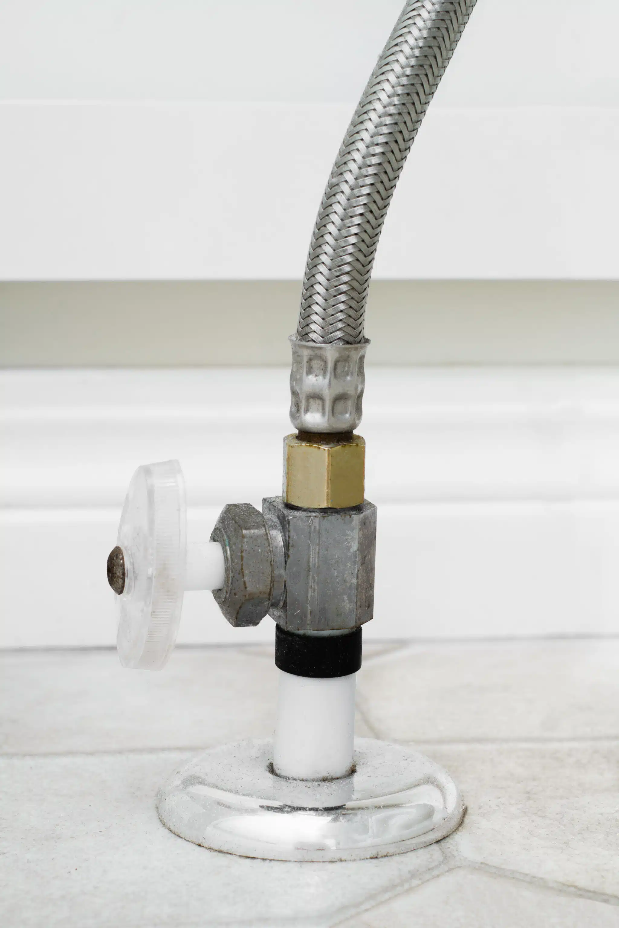 Toilet supply line leak prevention and quick fix options.